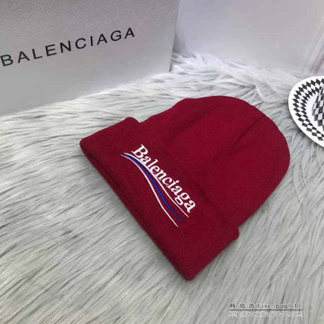 BALENCIAGA巴黎世家 代購版 官網同步款 最新針織帽 LLWJ8733